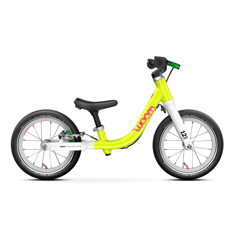 Woom GO 1 neon lime